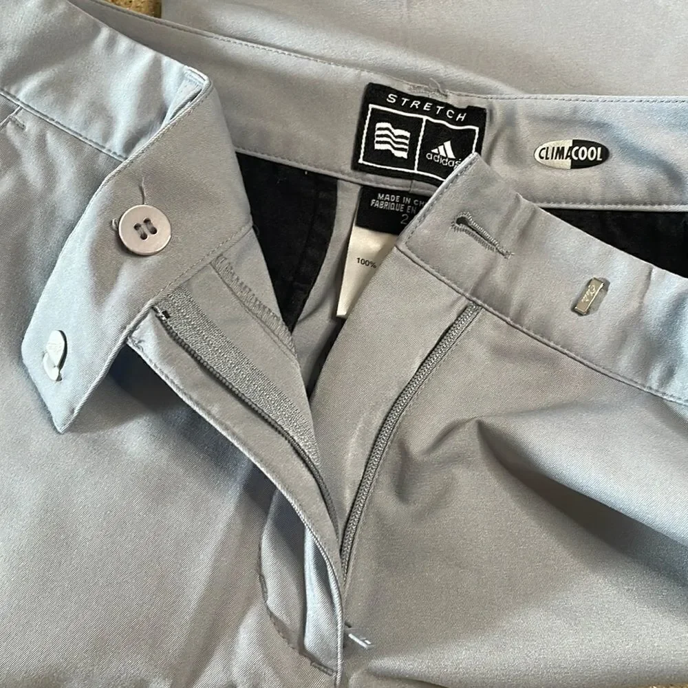 Adidas ClimaCool Longline Golf Shorts Gray sz 2